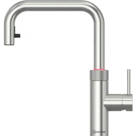 Quooker met vierkant uitloop